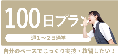 自分のペースでじっくり! 100日プラン